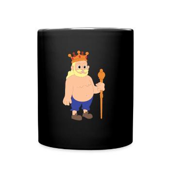 The Emperor's New Clothes - Full Colour Mug - black - Front