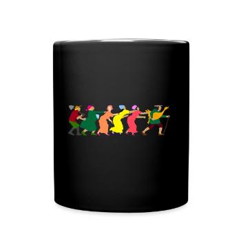 L’oie d’or - Mug uni - noir - Devant