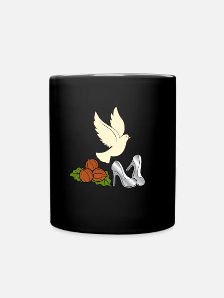 Drei Haselnüsse für Aschenbrödel - Tasse einfarbig - Schwarz
