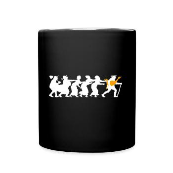 L’Oie d’Or - Mug uni - noir - Devant