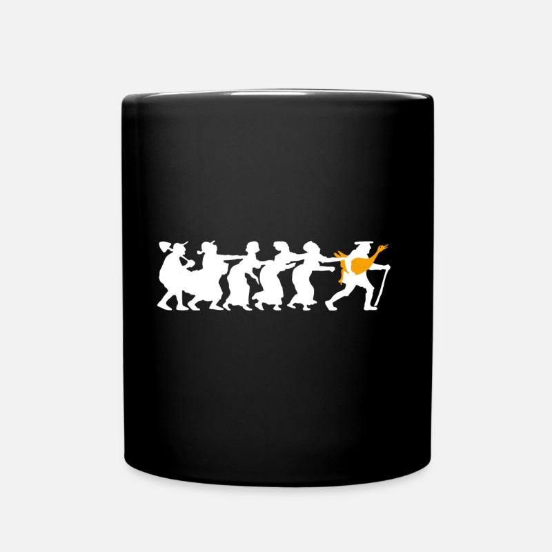 Die Goldene Gans - Tasse einfarbig - Schwarz