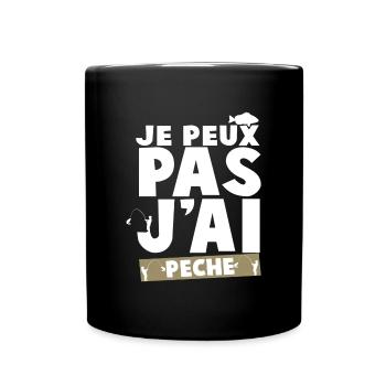 I can't I sinned - Full Colour Mug - black - Front
