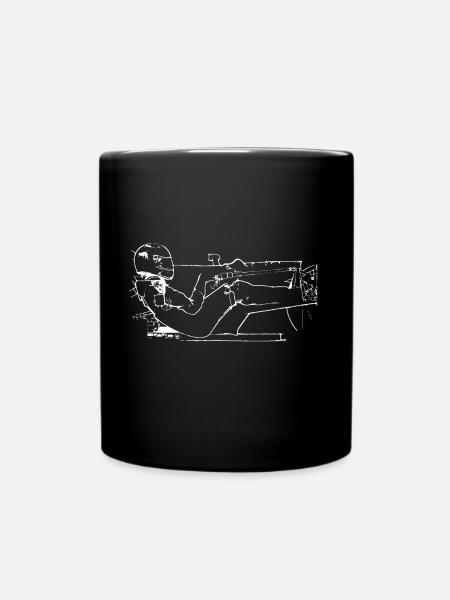 Sport automobile - Mug uni - noir
