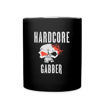Hard-Core Gabber T-Shirt Hakuh merchandise - Tasse einfarbig - Schwarz - Vorne