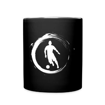 football - Mug uni - noir - Devant