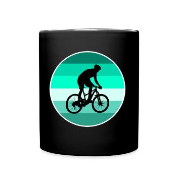 Downhill - Full Colour Mug - black - Front