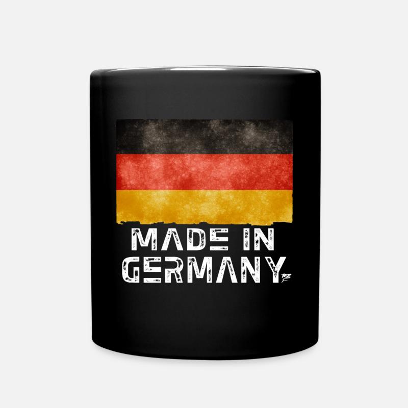 Drapeau Made in Germany – Style vieilli - Mug uni - noir