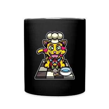 Food Chain - Full Colour Mug - black - Front