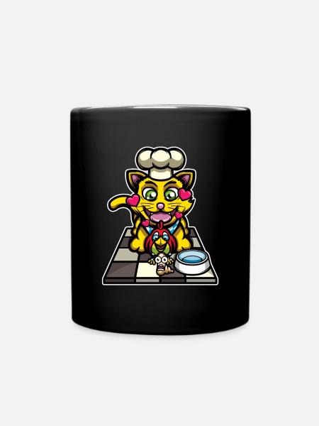 Food Chain - Full Colour Mug - black