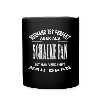 Schalke Design pour les vrais fans ! - Mug uni - noir - Devant