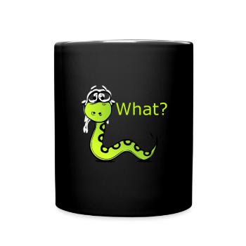 Snake - Full Colour Mug - black - Front