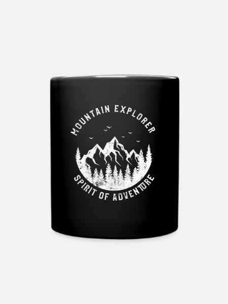 dire des montagnes - Mug uni - noir