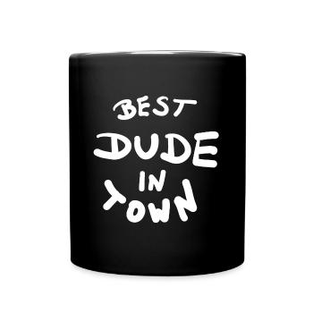 Best Dude City - Full Colour Mug - black - Front
