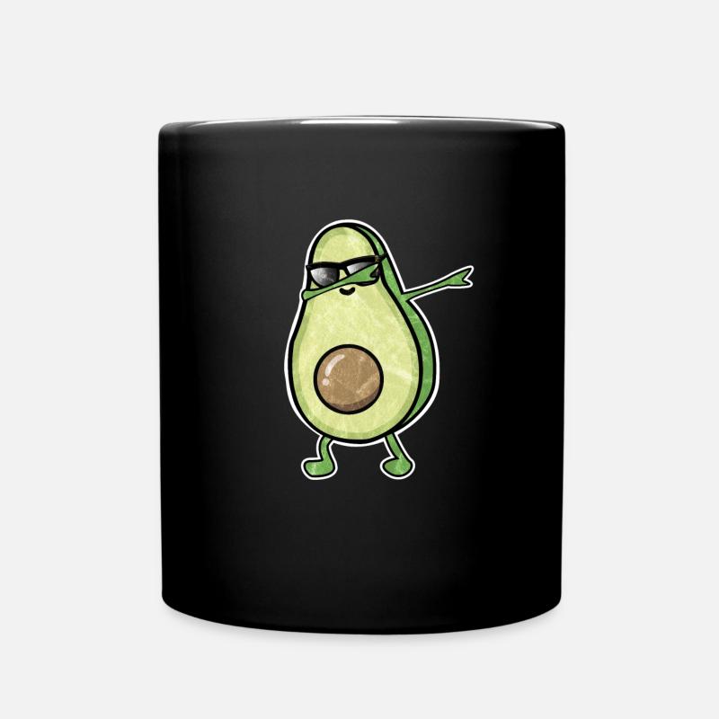 Avocado Dab Dabbing Dab Dance Tanz Sonnenbrille - Tasse einfarbig - Schwarz