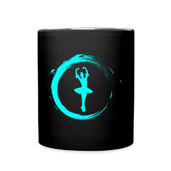 ballerina - Full Colour Mug - black - Front