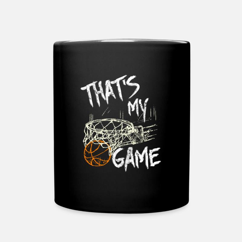 Basketball mon jeu - Mug uni - noir