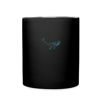 Projekt Drawing 11129299272 - Tasse einfarbig - Schwarz - Vorne
