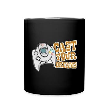 Game gambling gift - Full Colour Mug - black - Front