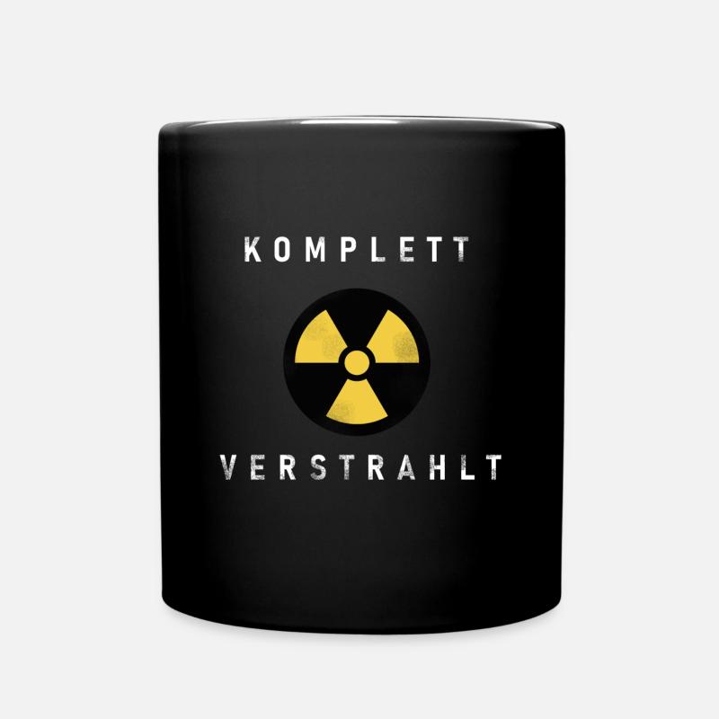 VERSTRAHLT - Tasse einfarbig - Schwarz