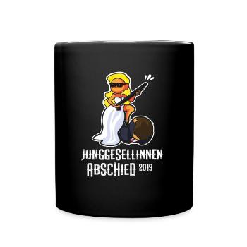 junggesellinnenabschied 2019 - Tasse einfarbig - Schwarz - Vorne