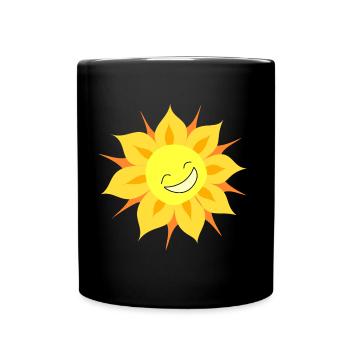 sun - Full Colour Mug - black - Front