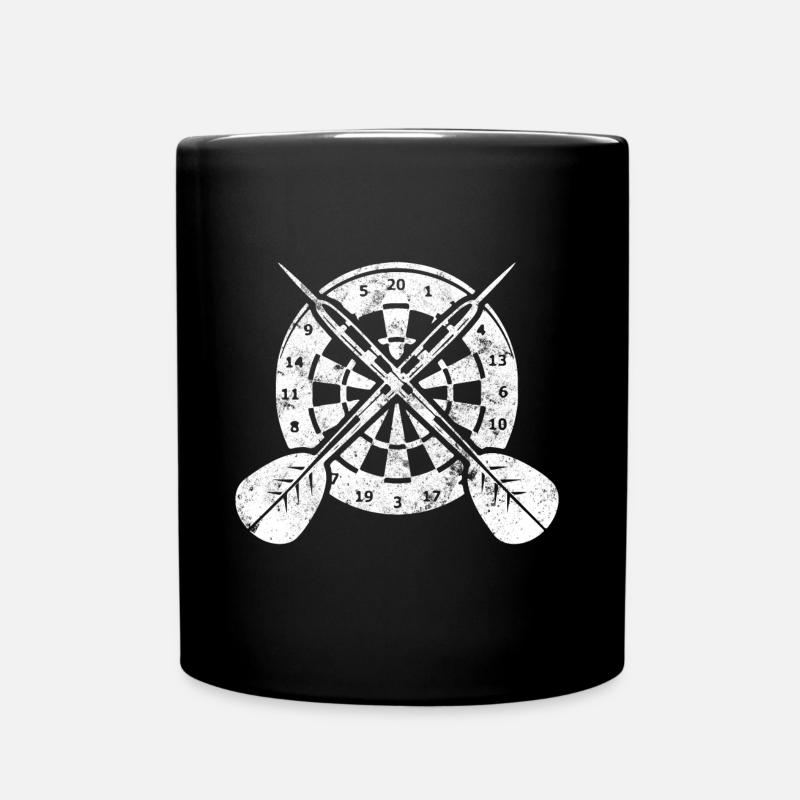 Fléchettes - Mug uni - noir