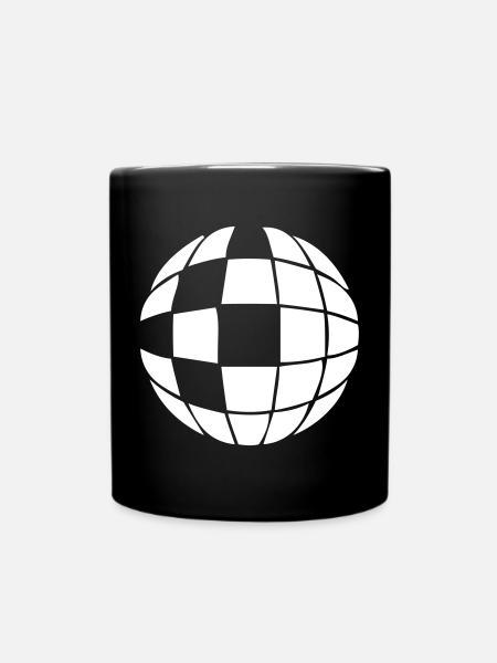 Boule disco boule disco - Mug uni - noir