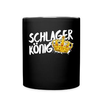 Schlager King Schlager King Krone Statement - Full Colour Mug - black - Front