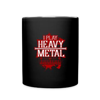 Chemise Heavy Metal - Mug uni - noir - Devant