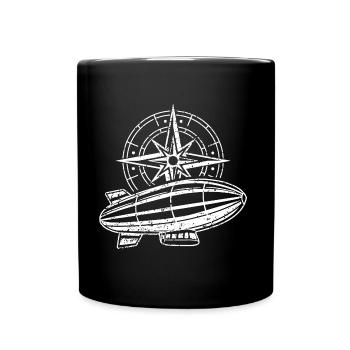 Compass trip - Full Colour Mug - black - Front