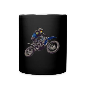 Enduro - Moto Cross Voiture Cadeau - Mug uni - noir - Devant