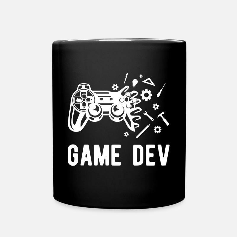 Game Dev - Tasse einfarbig - Schwarz