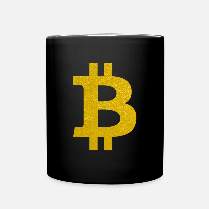 Bitcoin - Mug uni - noir