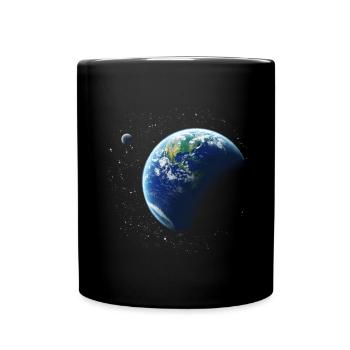 Earth - Full Colour Mug - black - Front