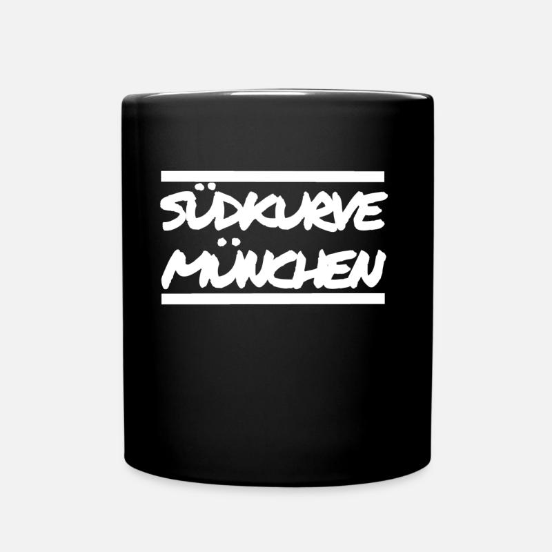 Südkurve Fußball München Geschenk Geschenkidee - Tasse einfarbig - Schwarz