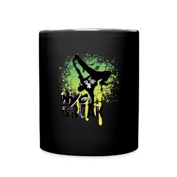 Breakdance Hiphop Nyc Break Danse - Mug uni - noir - Devant