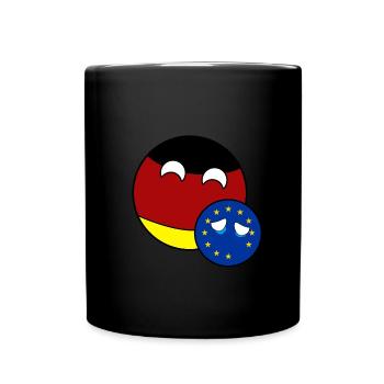 Country Ball Germany EU - Brexit - Full Colour Mug - black - Front