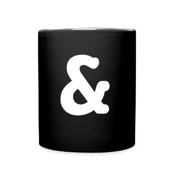and & MM Costume Groupe Costume Carnaval Carnaval - Mug uni - noir - Devant