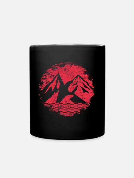 La nature des montagnes - Mug uni - noir