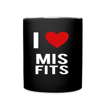 misfits mis fits misfits Mis Fits Misfits - Tasse einfarbig - Schwarz - Vorne