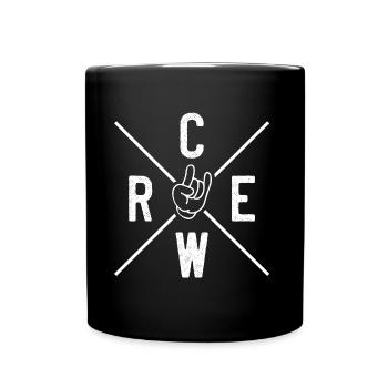 partie d'équipage - Mug uni - noir - Devant
