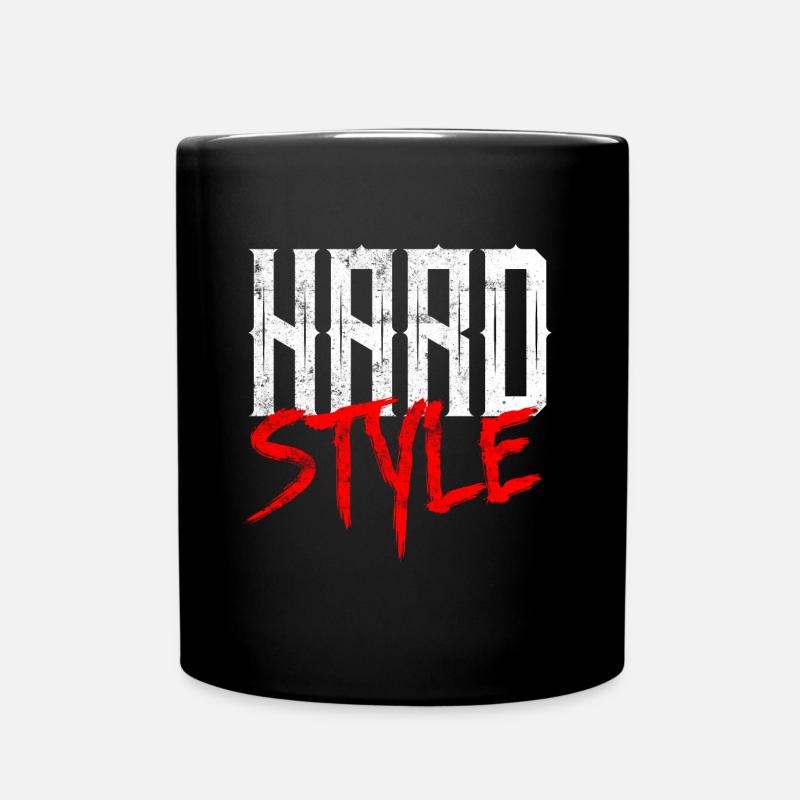 Hardstyle Musik Hard style Music - Tasse einfarbig - Schwarz