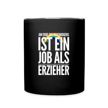 Formation d’éducateur éducateur - Mug uni - noir - Devant