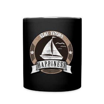Baltrum Happiness - Mug uni - noir - Devant