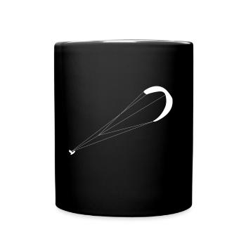 Kite surfing - Full Colour Mug - black - Front