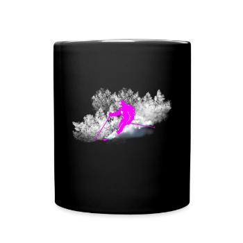 freeride - Mug uni - noir - Devant