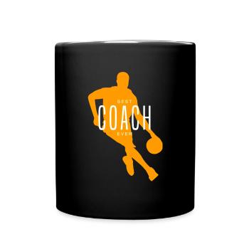Meilleure idée cadeau de mentor sportif d’entraîneur de basketball - Mug uni - noir - Devant