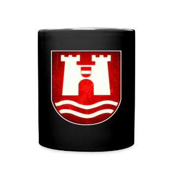 Linz Österreich - Design - Tasse einfarbig - Schwarz - Vorne