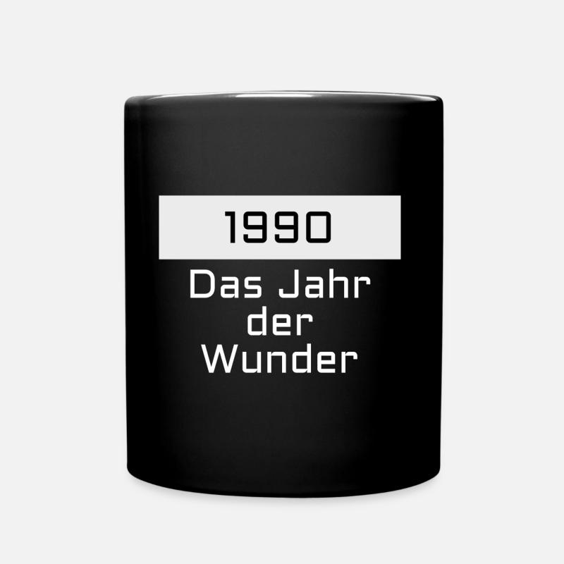 1990 - Tasse einfarbig - Schwarz