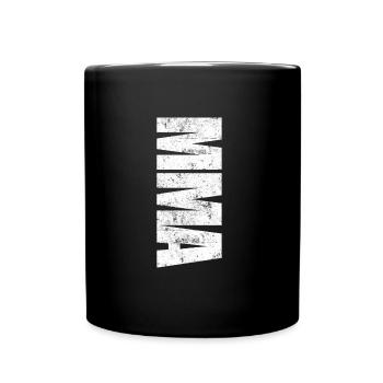 Mma mixed martial arts sport - Tasse einfarbig - Schwarz - Vorne